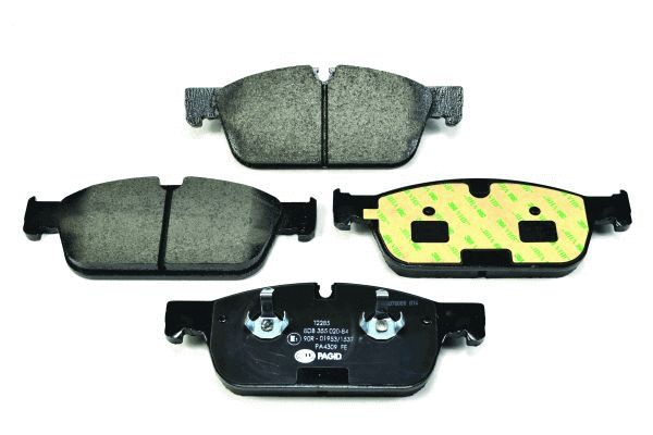 Kit pastiglie freno, Freno a disco - 8DB 355 020-841 HELLA