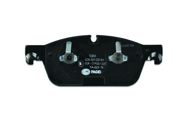 Kit pastiglie freno, Freno a disco - 8DB 355 020-841 HELLA