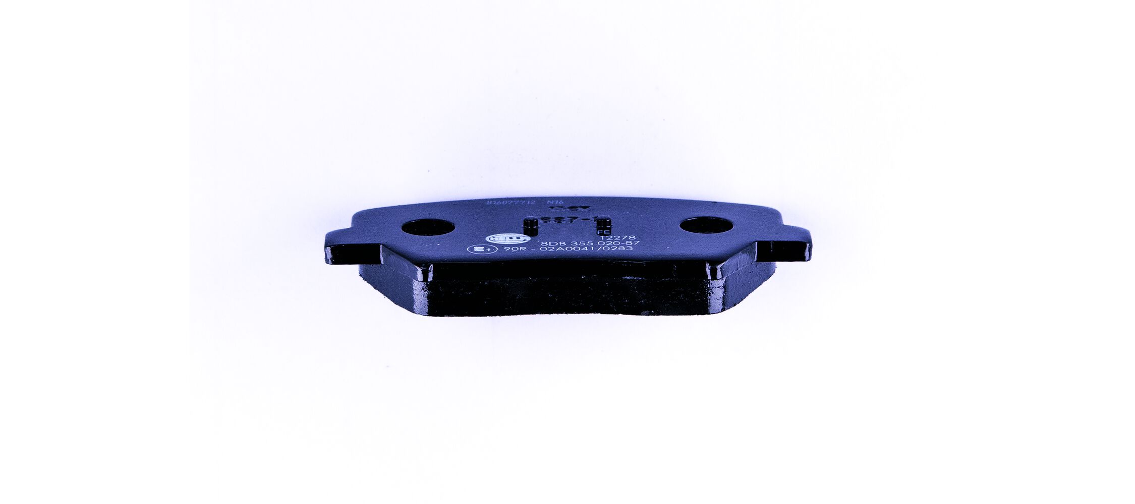 Brake Pad Set, disc brake - 8DB 355 020-871 HELLA