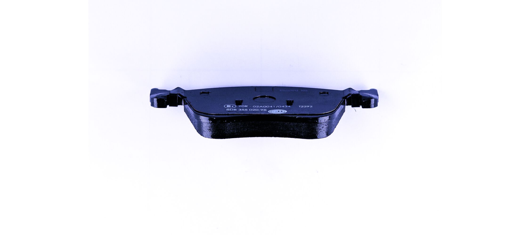 Brake Pad Set, disc brake - 8DB 355 020-981 HELLA