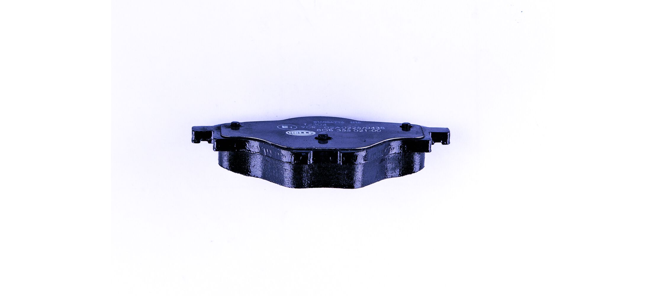 Brake Pad Set, disc brake - 8DB 355 021-001 HELLA