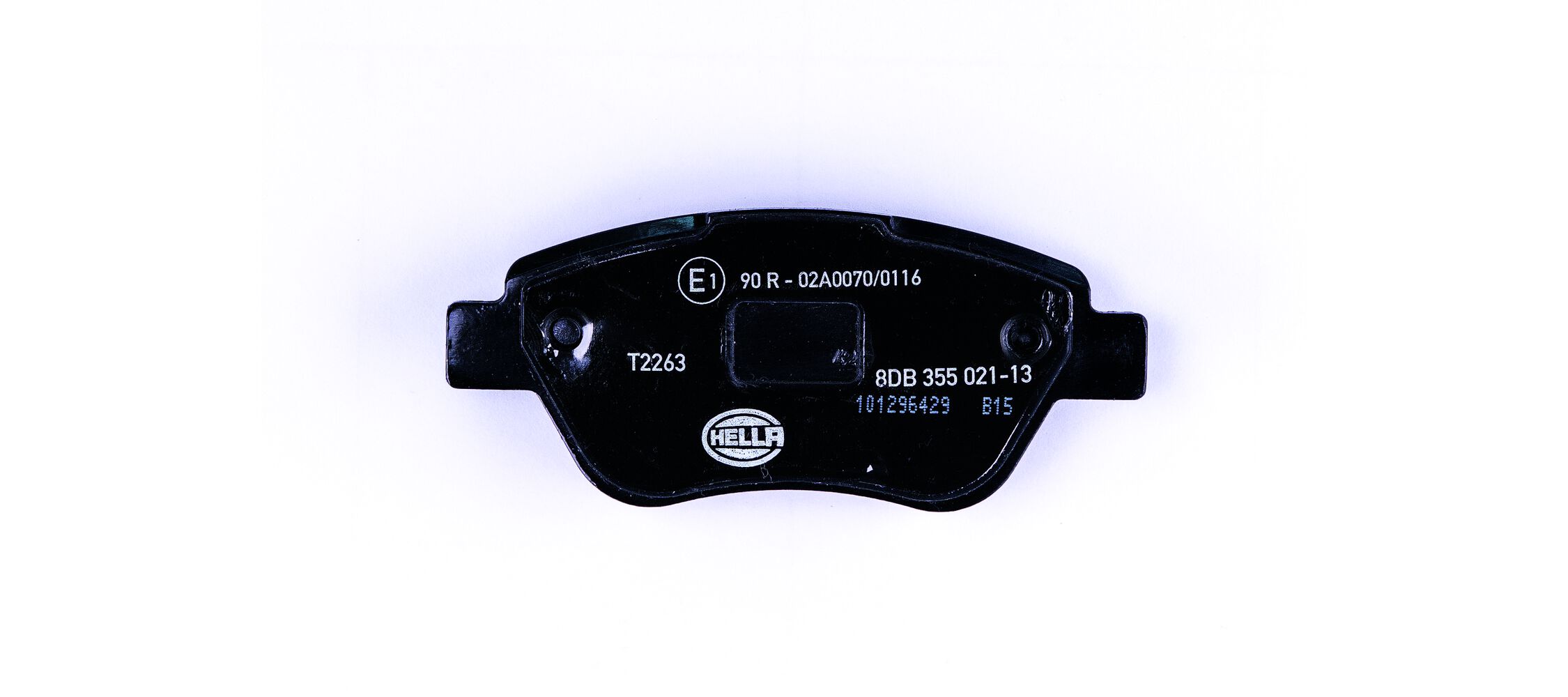 Brake Pad Set, disc brake - 8DB 355 021-131 HELLA