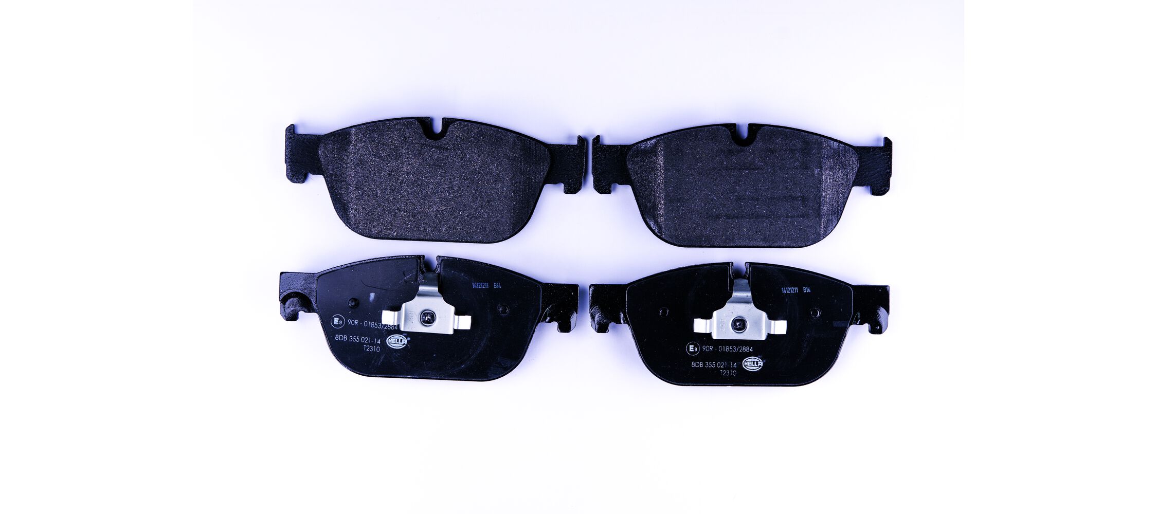 Kit pastiglie freno, Freno a disco - 8DB 355 021-141 HELLA