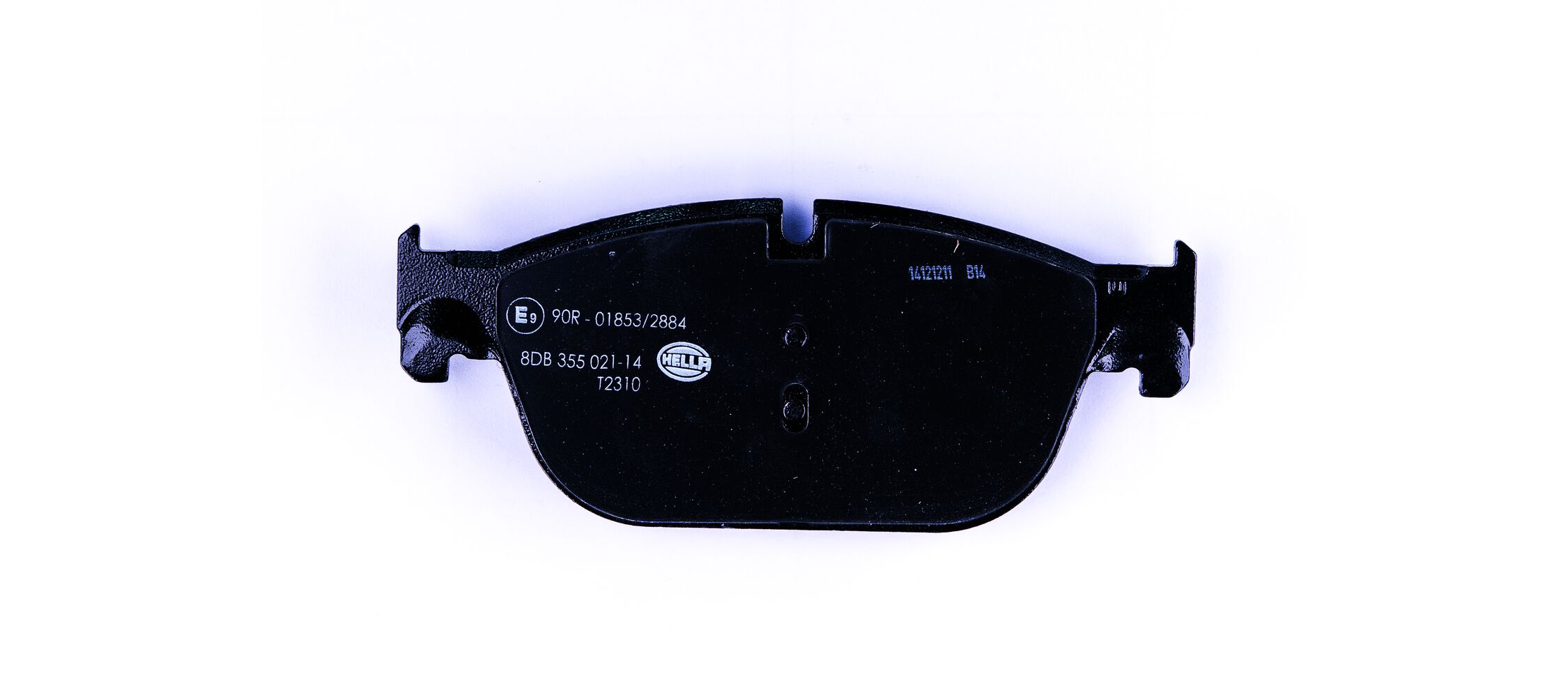 Brake Pad Set, disc brake - 8DB 355 021-141 HELLA