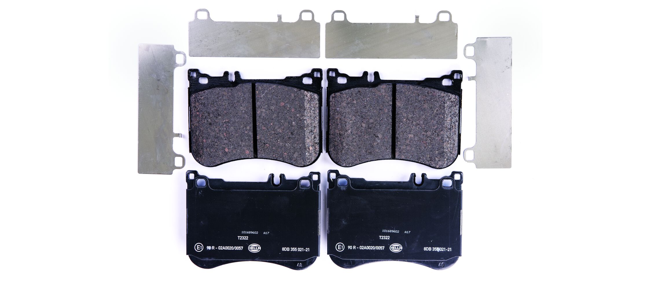 Kit pastiglie freno, Freno a disco - 8DB 355 021-211 HELLA