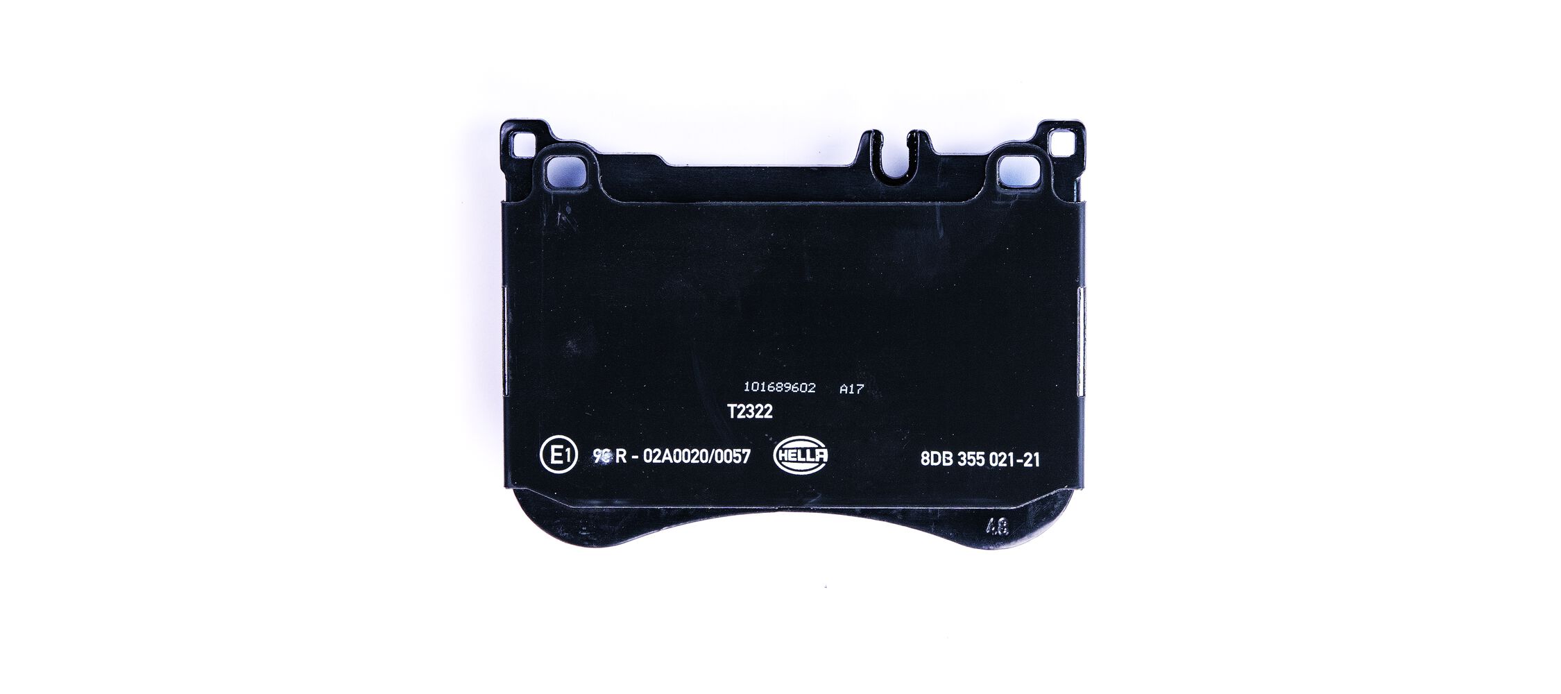 Brake Pad Set, disc brake - 8DB 355 021-211 HELLA