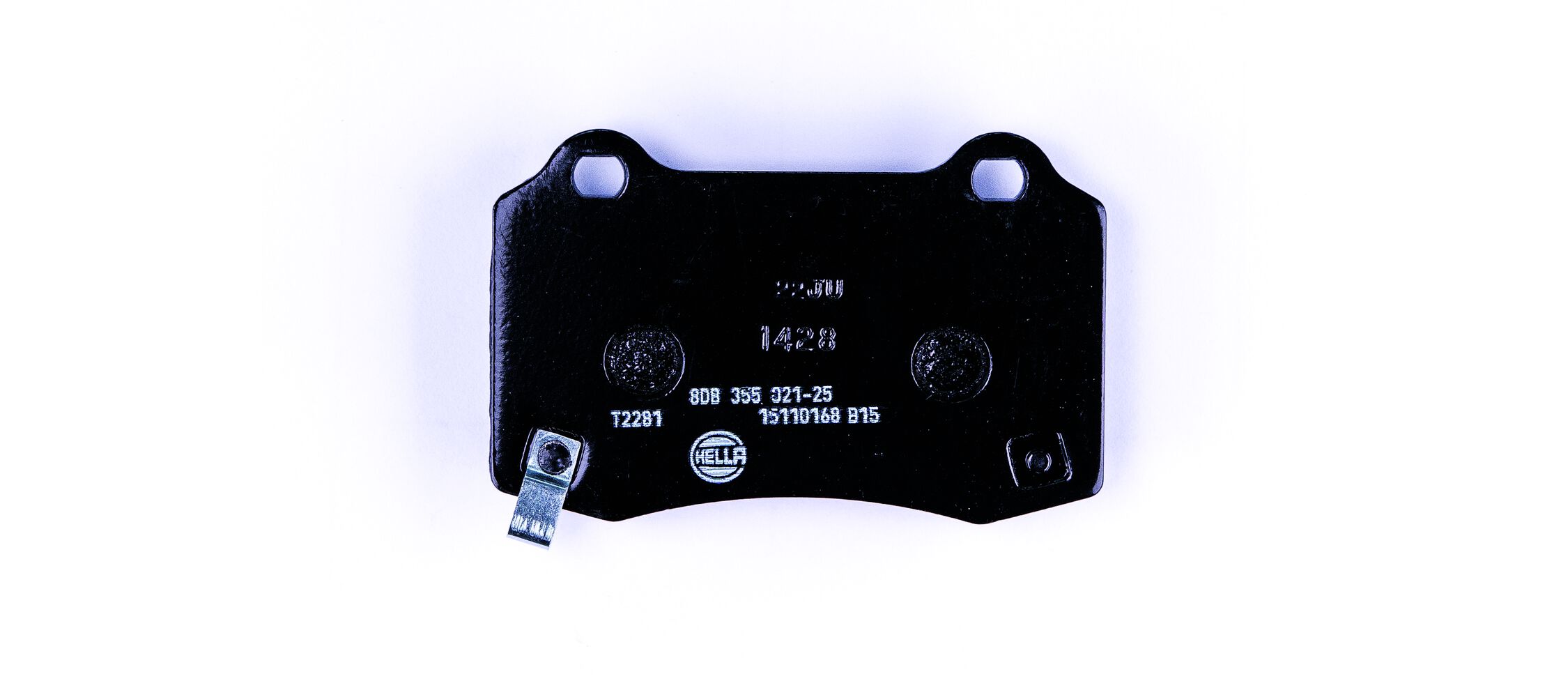Brake Pad Set, disc brake - 8DB 355 021-251 HELLA