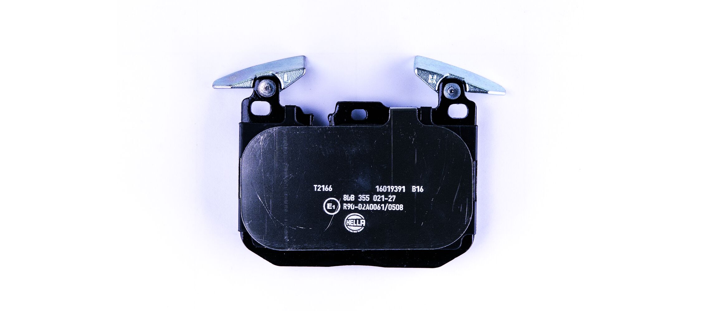 Brake Pad Set, disc brake - 8DB 355 021-271 HELLA