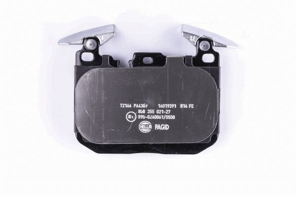 Brake Pad Set, disc brake - 8DB 355 021-271 HELLA