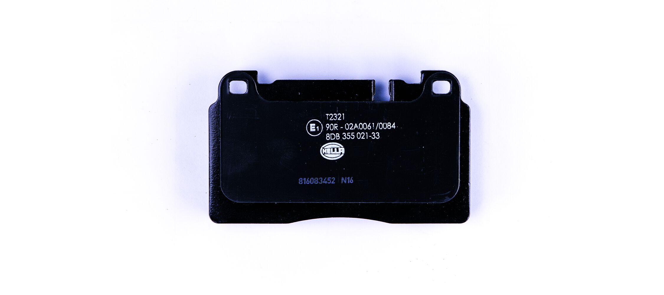 Комплект тормозных колодок, дисковый тормоз - 8DB 355 021-331 HELLA