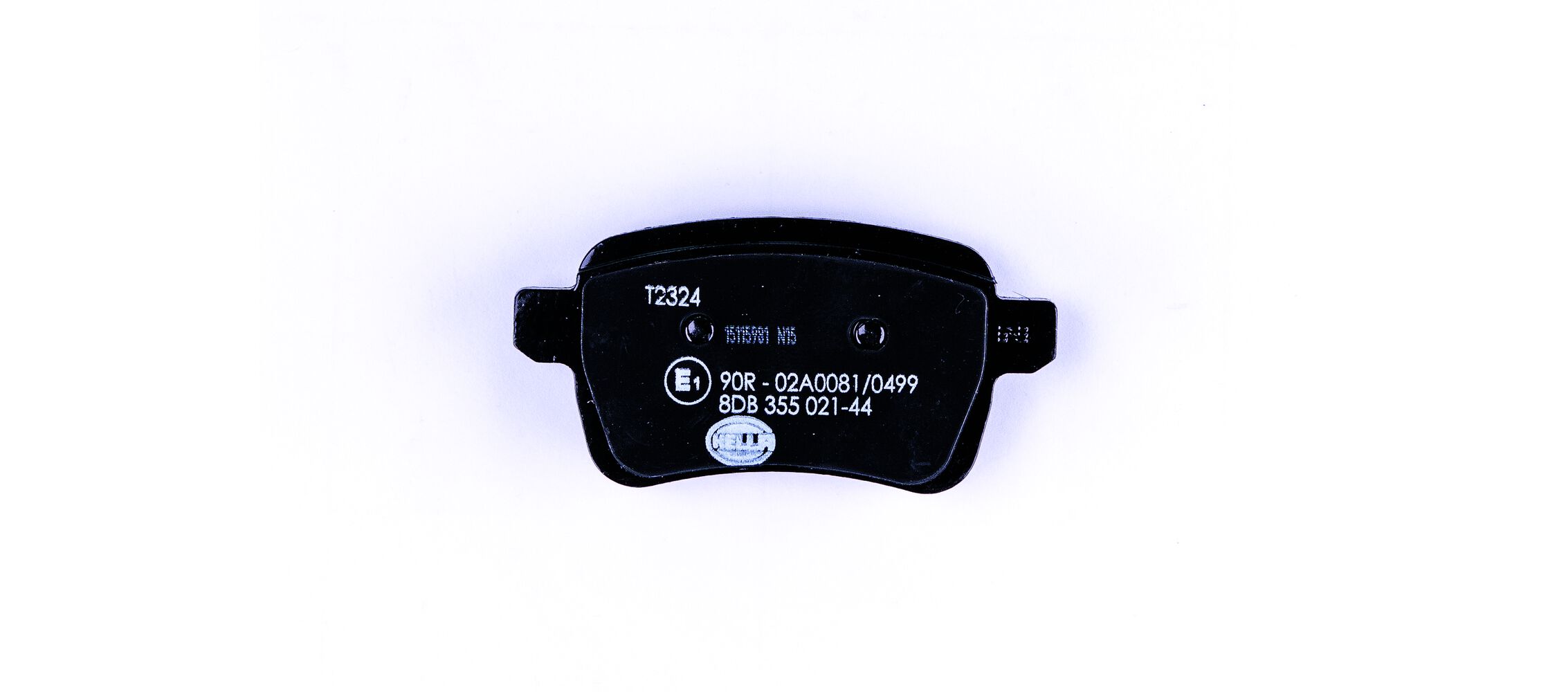 Brake Pad Set, disc brake - 8DB 355 021-441 HELLA