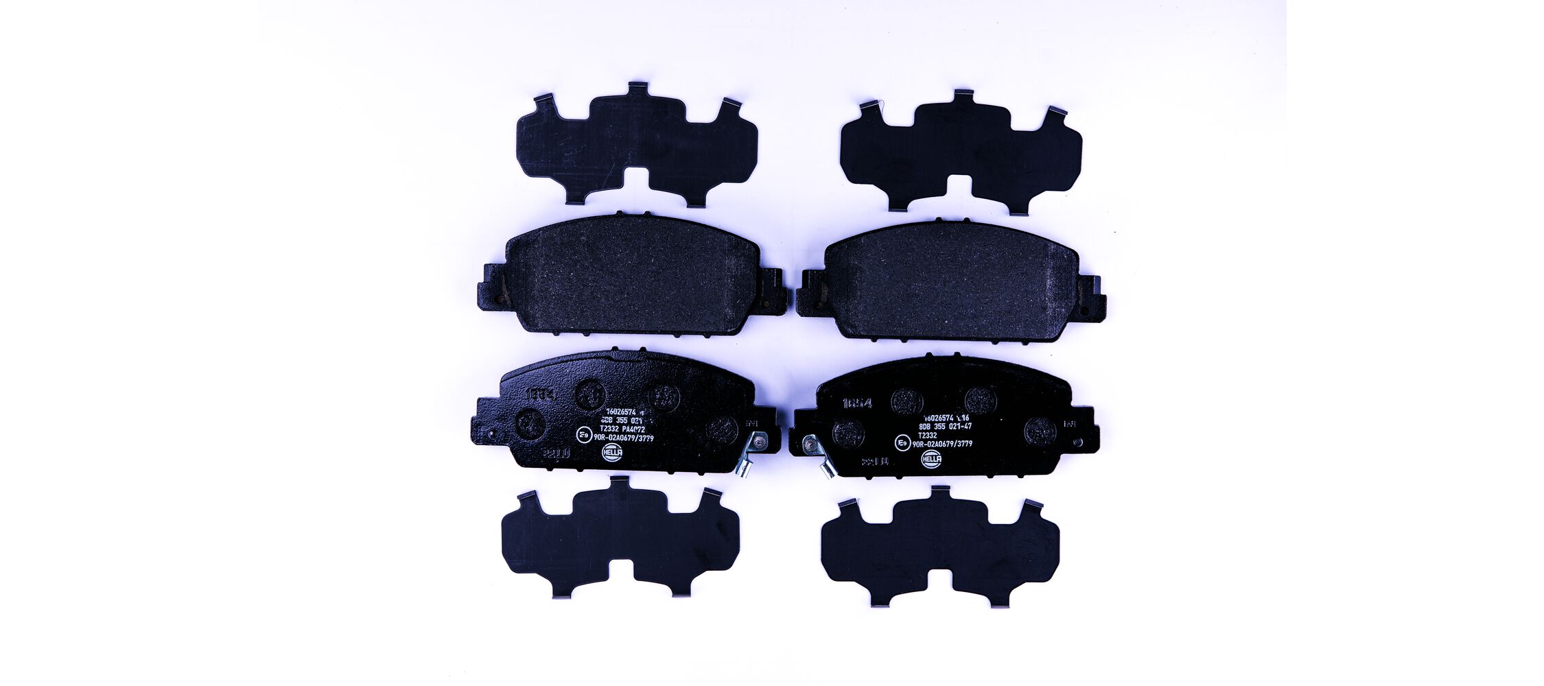 Kit pastiglie freno, Freno a disco - 8DB 355 021-471 HELLA