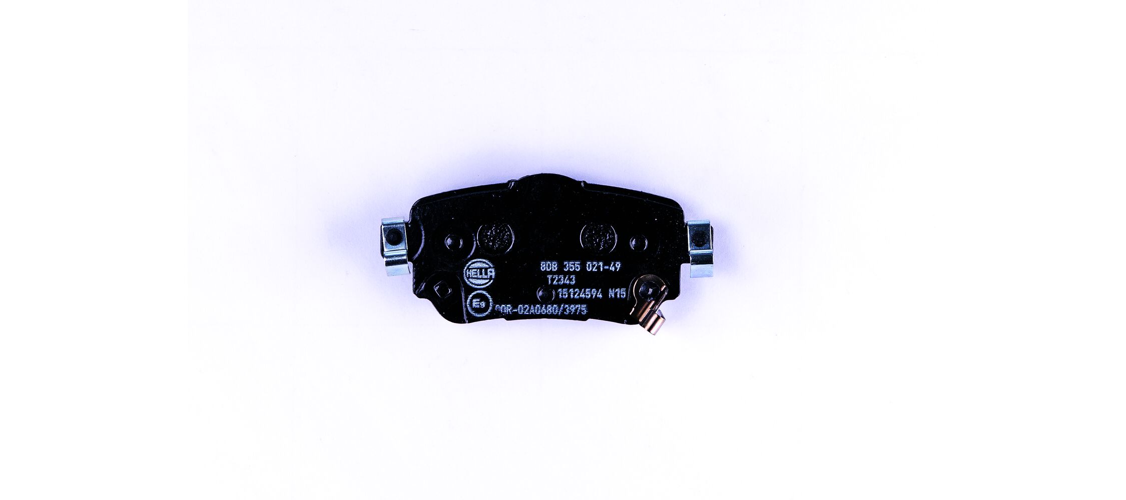 Kit pastiglie freno, Freno a disco - 8DB 355 021-491 HELLA