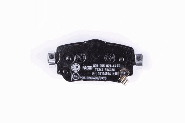 Kit pastiglie freno, Freno a disco - 8DB 355 021-491 HELLA