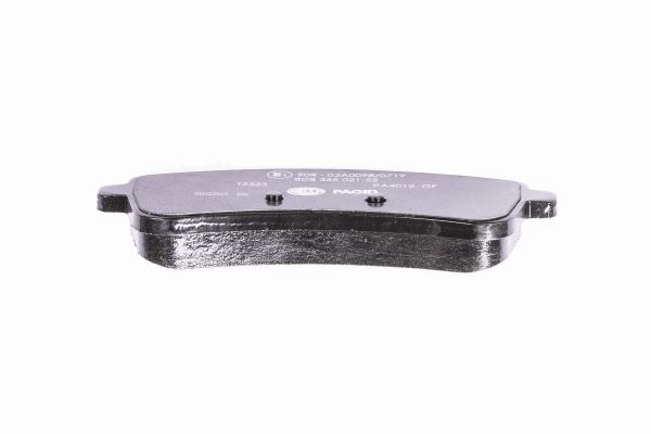 Brake Pad Set, disc brake - 8DB 355 021-521 HELLA