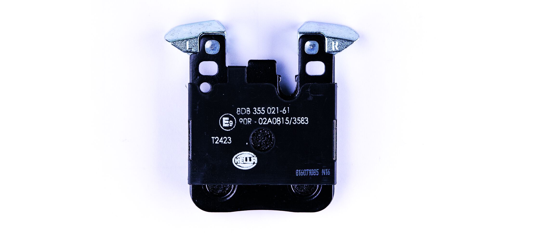 Brake Pad Set, disc brake - 8DB 355 021-611 HELLA