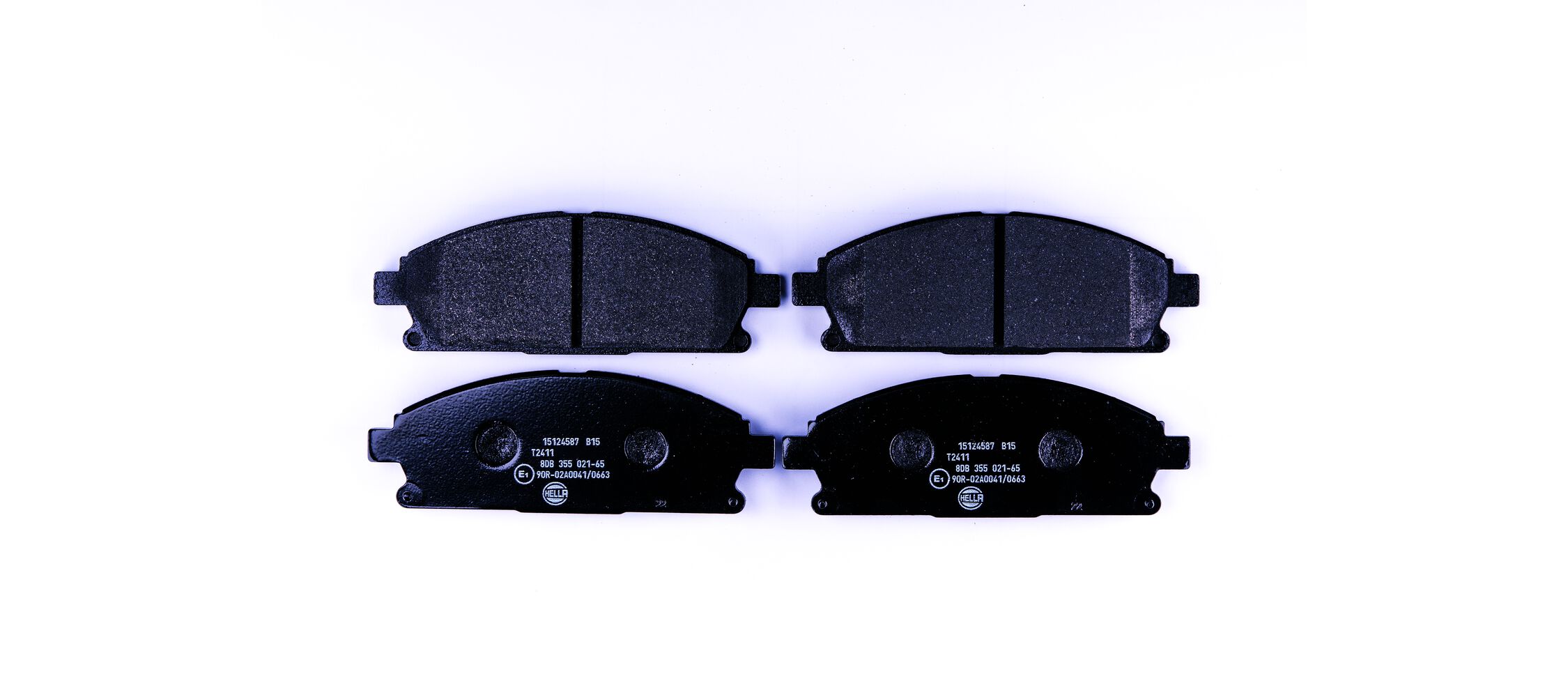 Kit pastiglie freno, Freno a disco - 8DB 355 021-651 HELLA