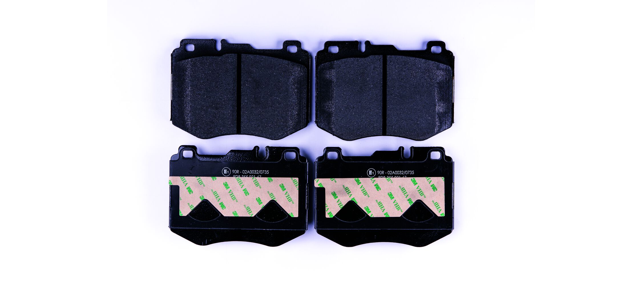 Brake Pad Set, disc brake - 8DB 355 021-671 HELLA