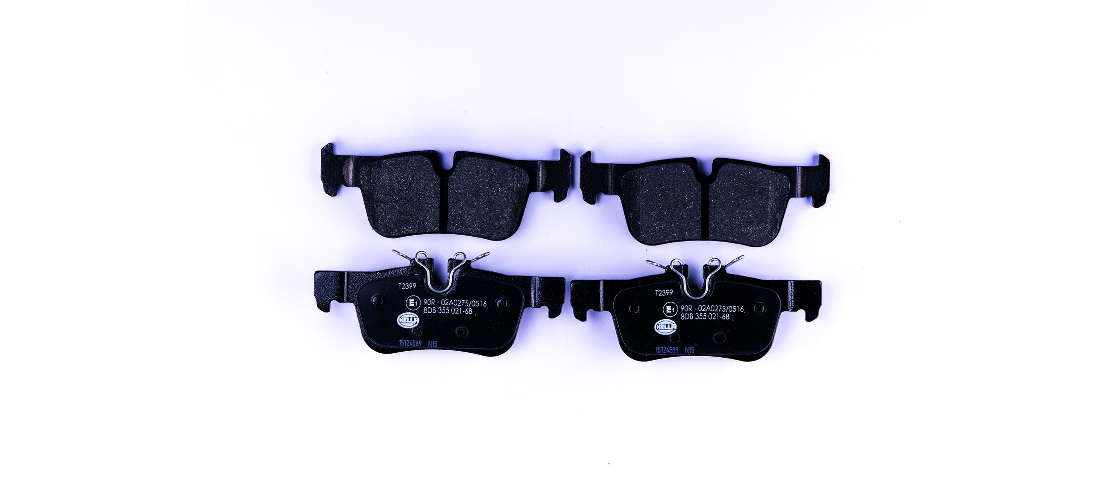 Kit pastiglie freno, Freno a disco - 8DB 355 021-681 HELLA