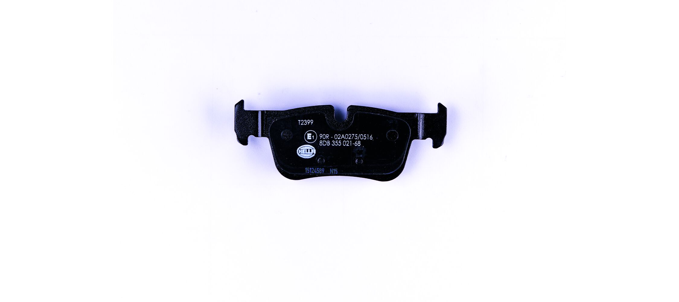 Brake Pad Set, disc brake - 8DB 355 021-681 HELLA