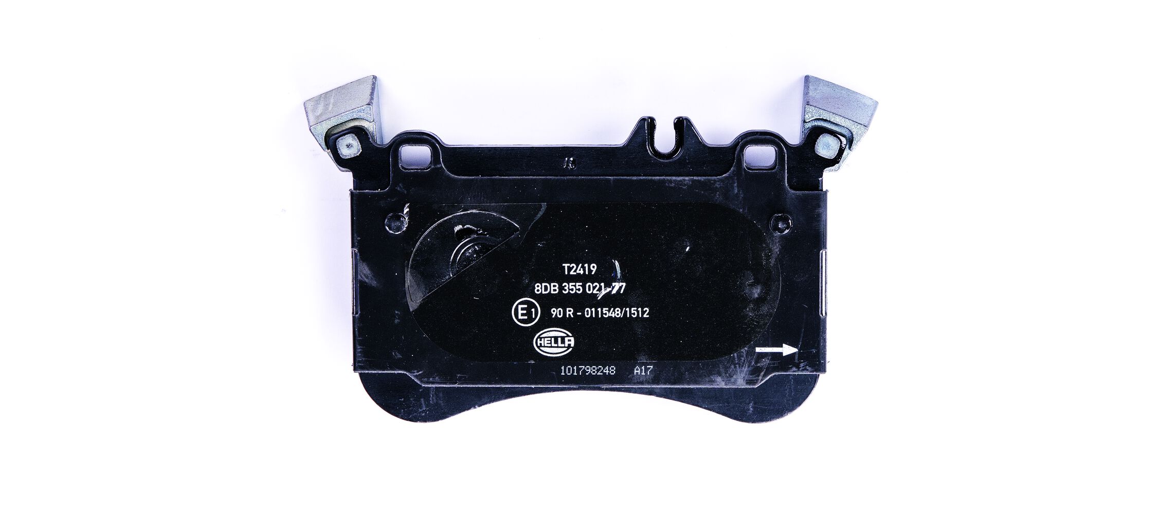 Brake Pad Set, disc brake - 8DB 355 021-771 HELLA