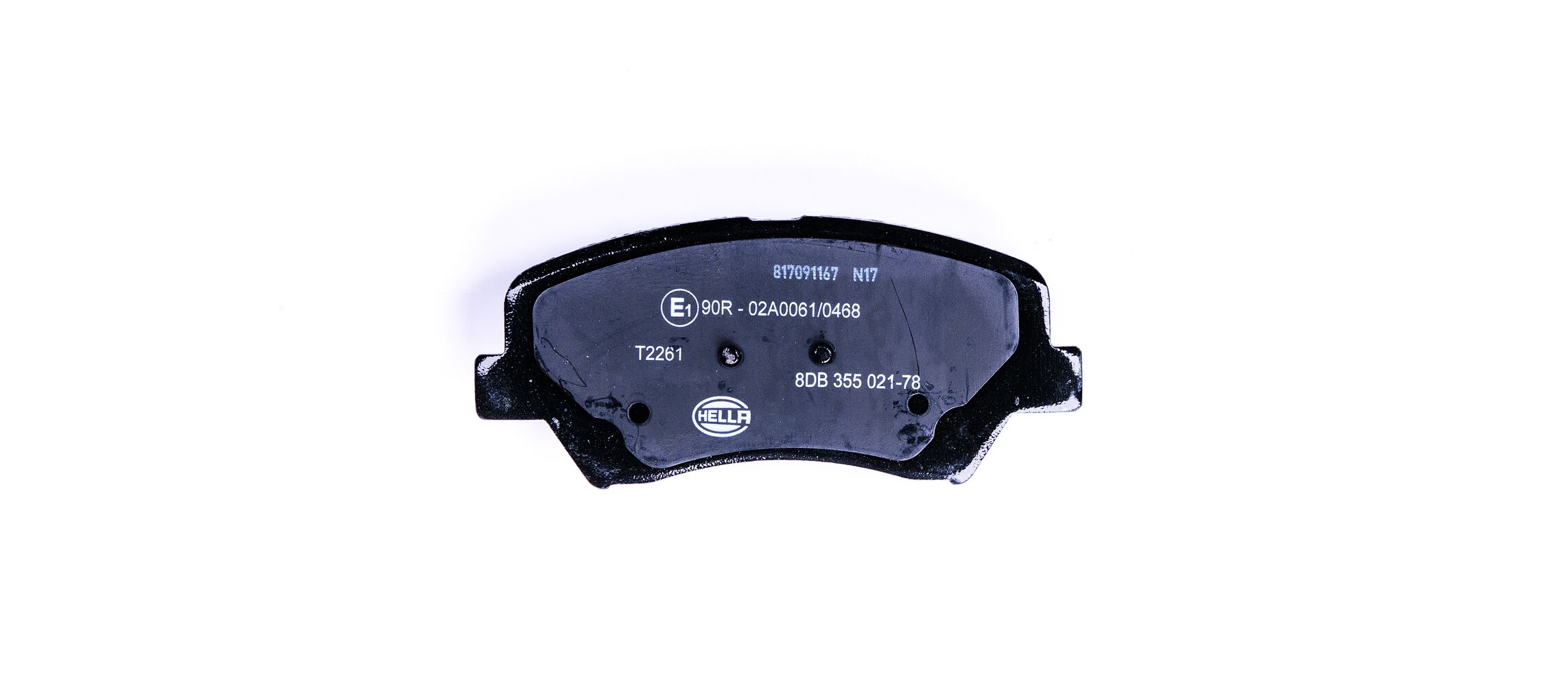 Kit pastiglie freno, Freno a disco - 8DB 355 021-781 HELLA