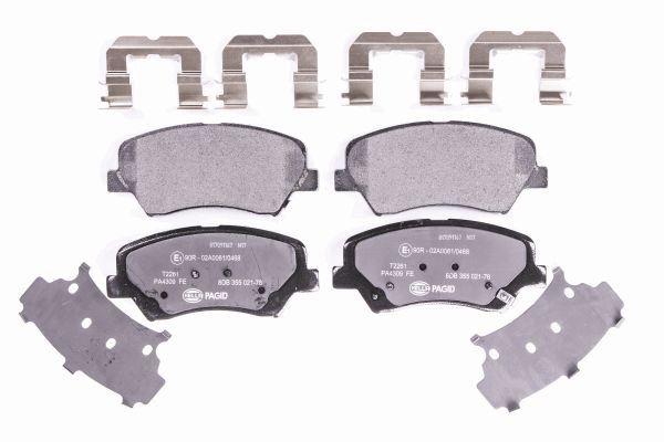 Kit pastiglie freno, Freno a disco - 8DB 355 021-781 HELLA