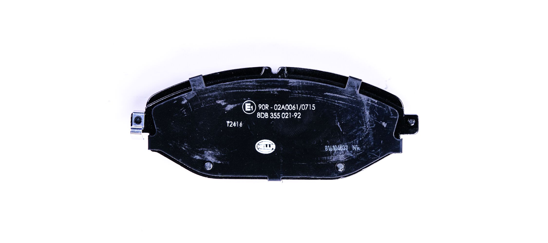 Brake Pad Set, disc brake - 8DB 355 021-921 HELLA