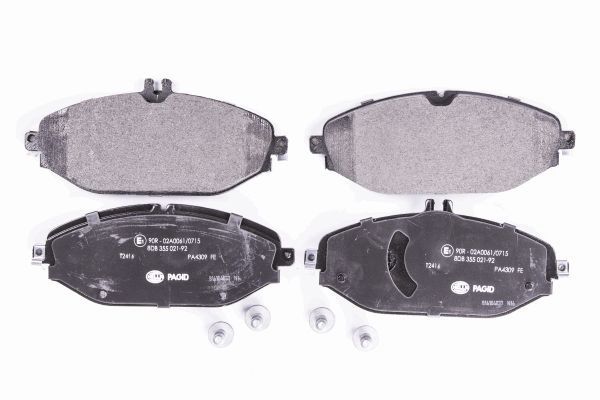 Brake Pad Set, disc brake - 8DB 355 021-921 HELLA