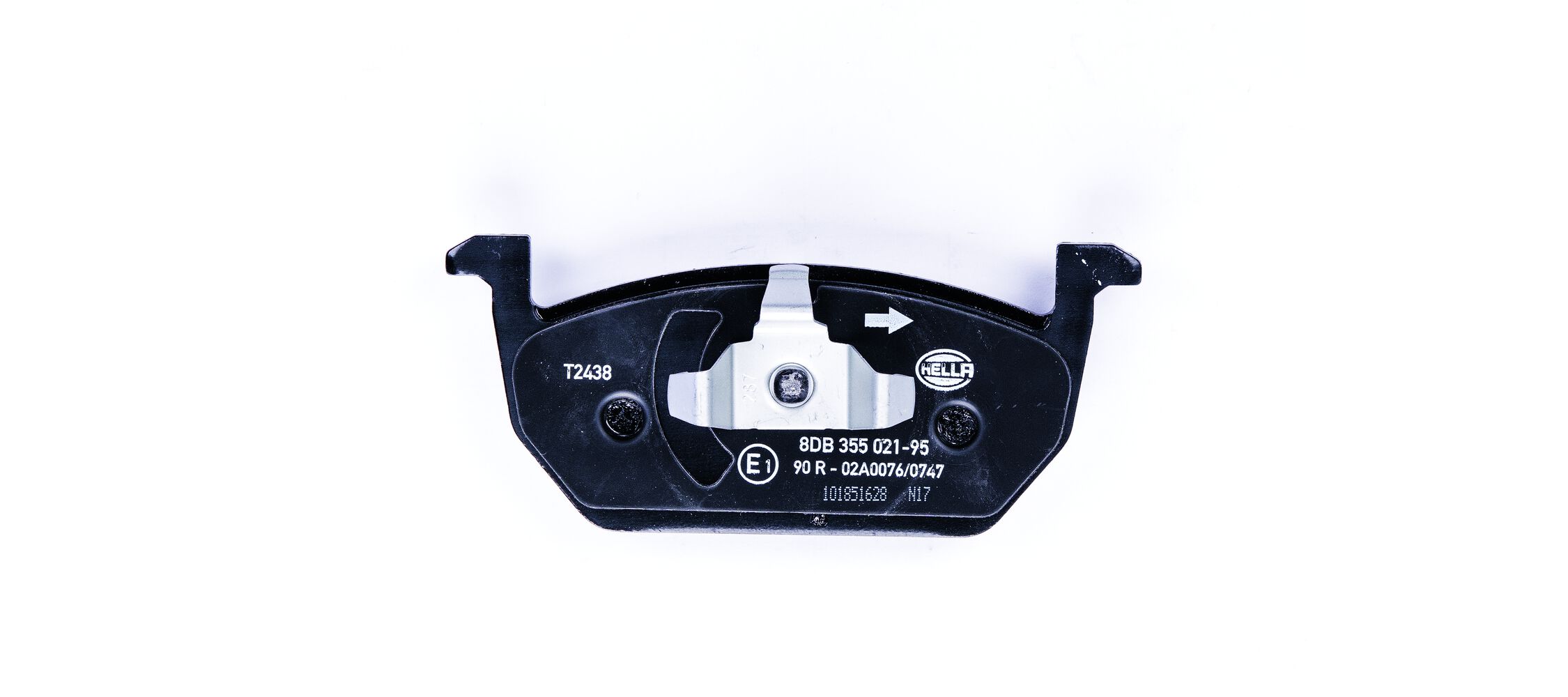 Brake Pad Set, disc brake - 8DB 355 021-951 HELLA