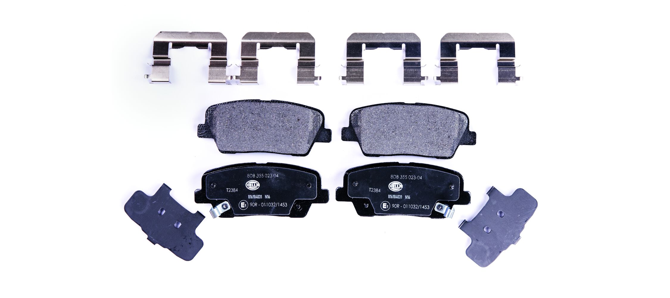 Kit pastiglie freno, Freno a disco - 8DB 355 023-041 HELLA