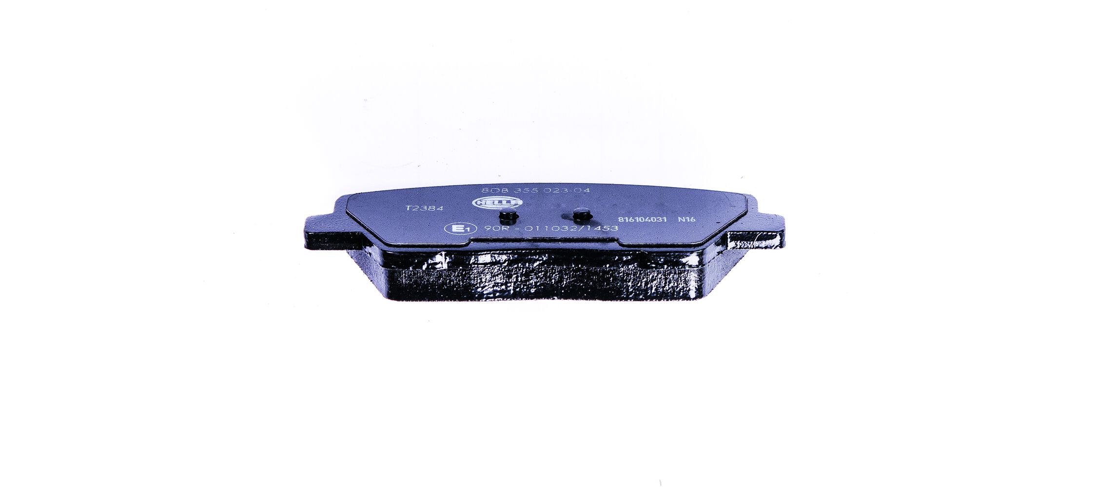 Bremsbelagsatz, Scheibenbremse - 8DB 355 023-041 HELLA