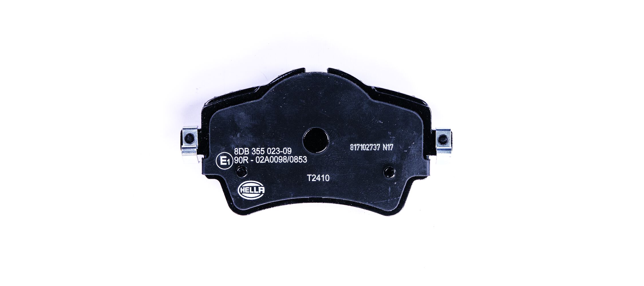Brake Pad Set, disc brake - 8DB 355 023-091 HELLA