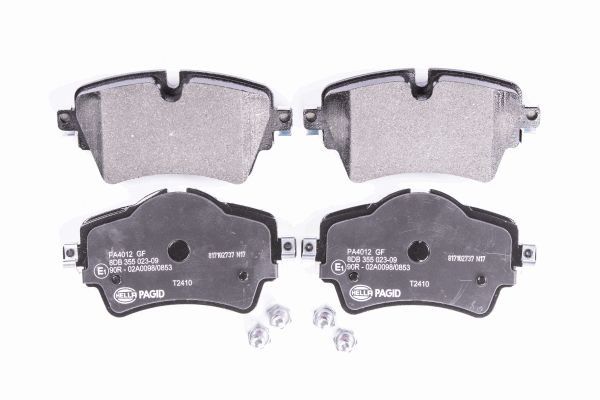 Brake Pad Set, disc brake - 8DB 355 023-091 HELLA