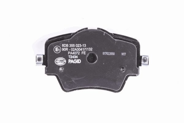 Brake Pad Set, disc brake - 8DB 355 023-131 HELLA