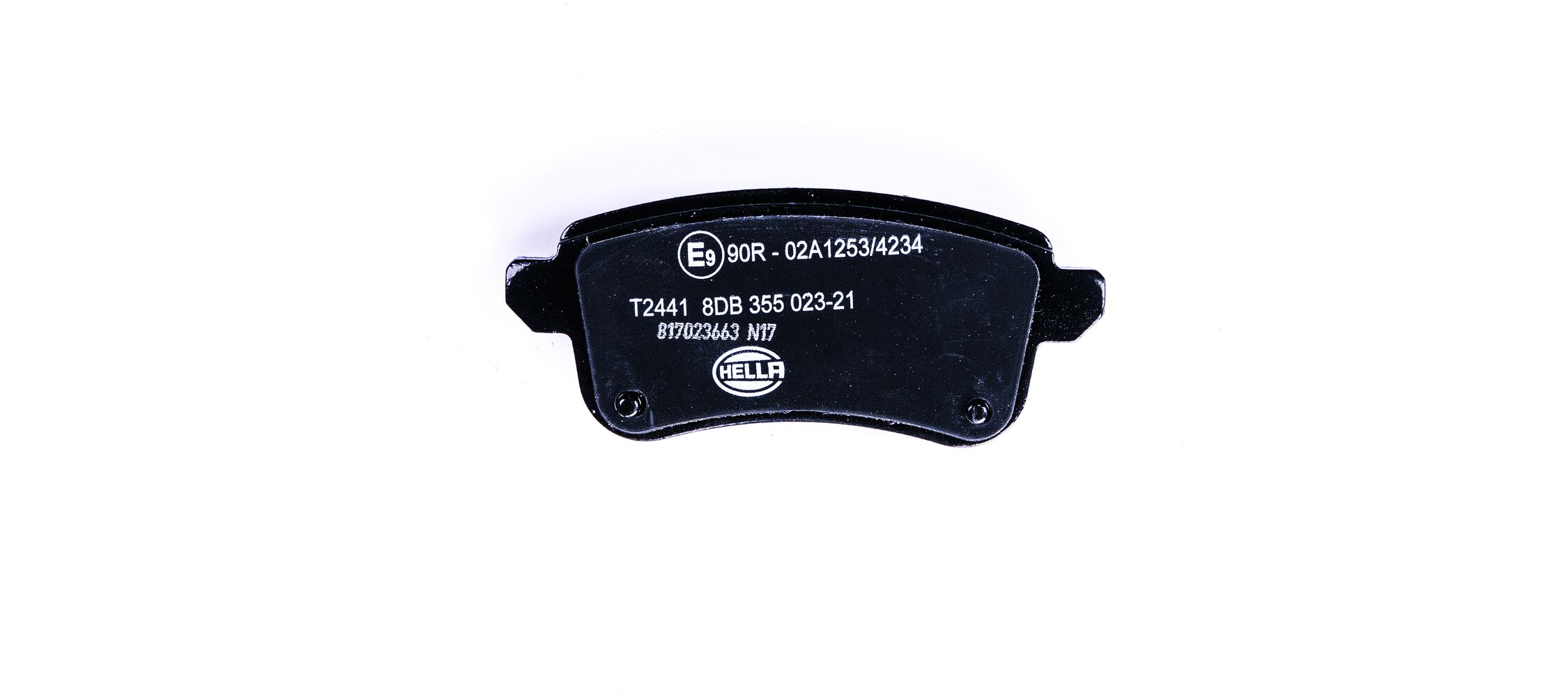 Brake Pad Set, disc brake - 8DB 355 023-211 HELLA