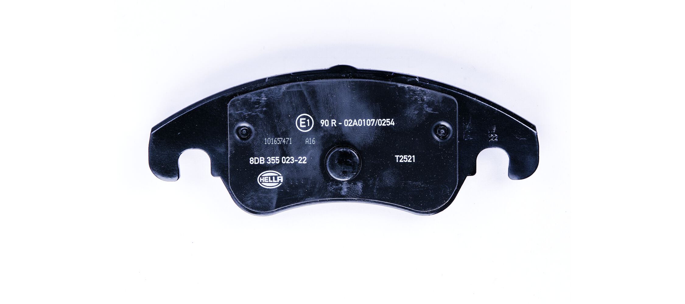 Brake Pad Set, disc brake - 8DB 355 023-221 HELLA