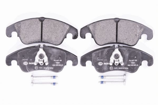 Brake Pad Set, disc brake - 8DB 355 023-221 HELLA