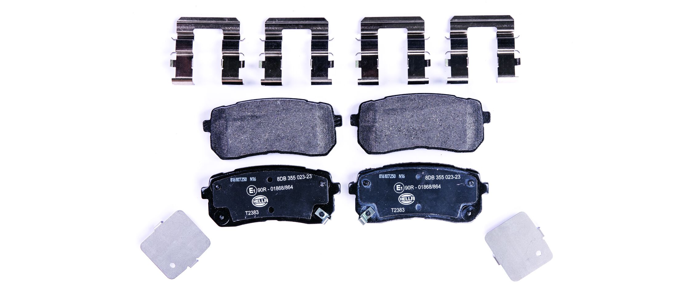 Kit pastiglie freno, Freno a disco - 8DB 355 023-231 HELLA