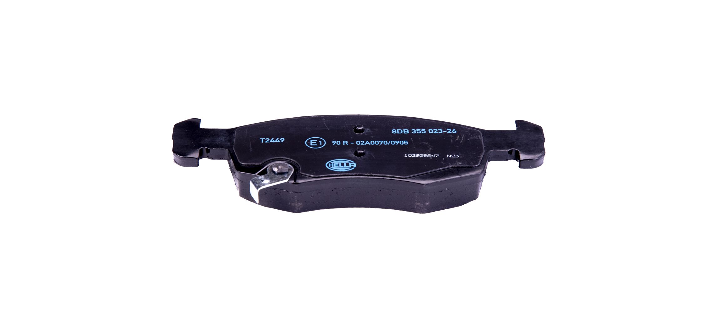 Kit pastiglie freno, Freno a disco - 8DB 355 023-261 HELLA