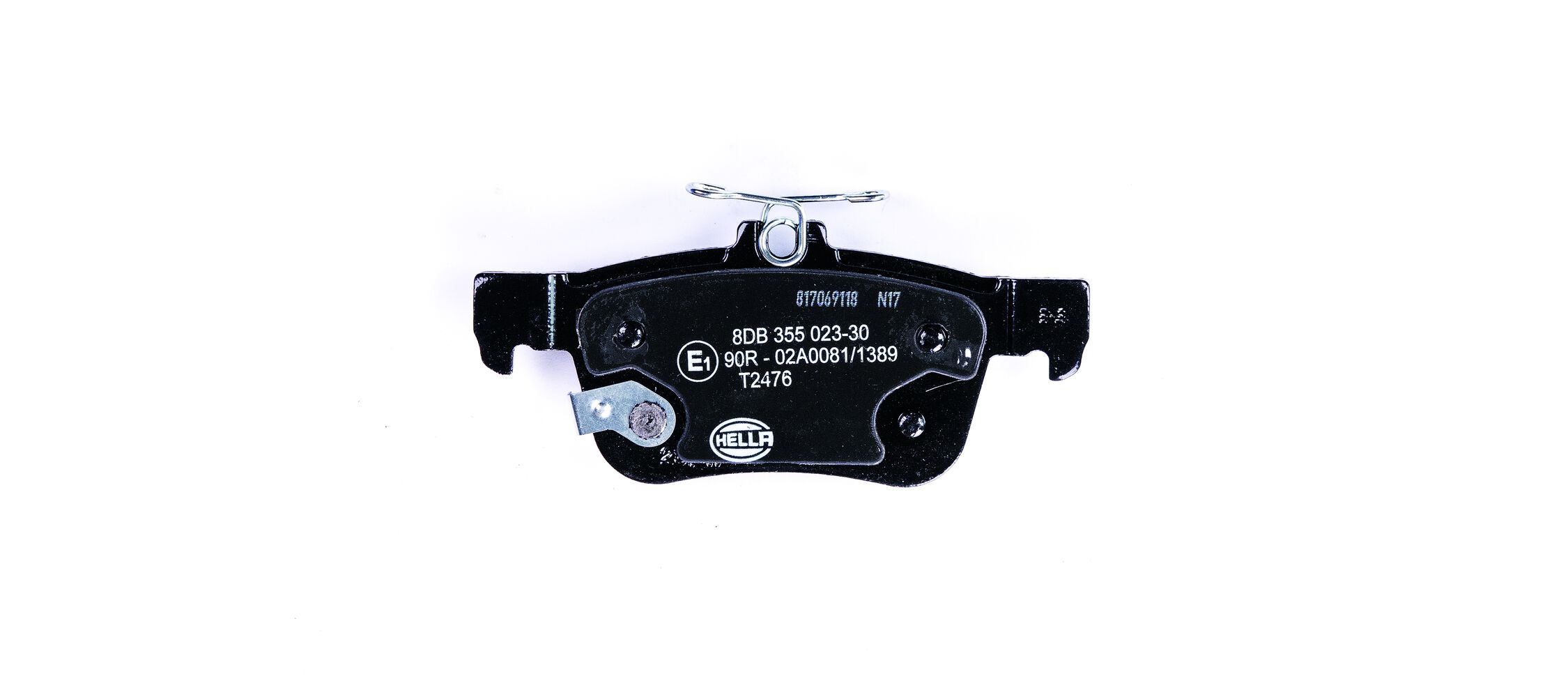 Brake Pad Set, disc brake - 8DB 355 023-301 HELLA