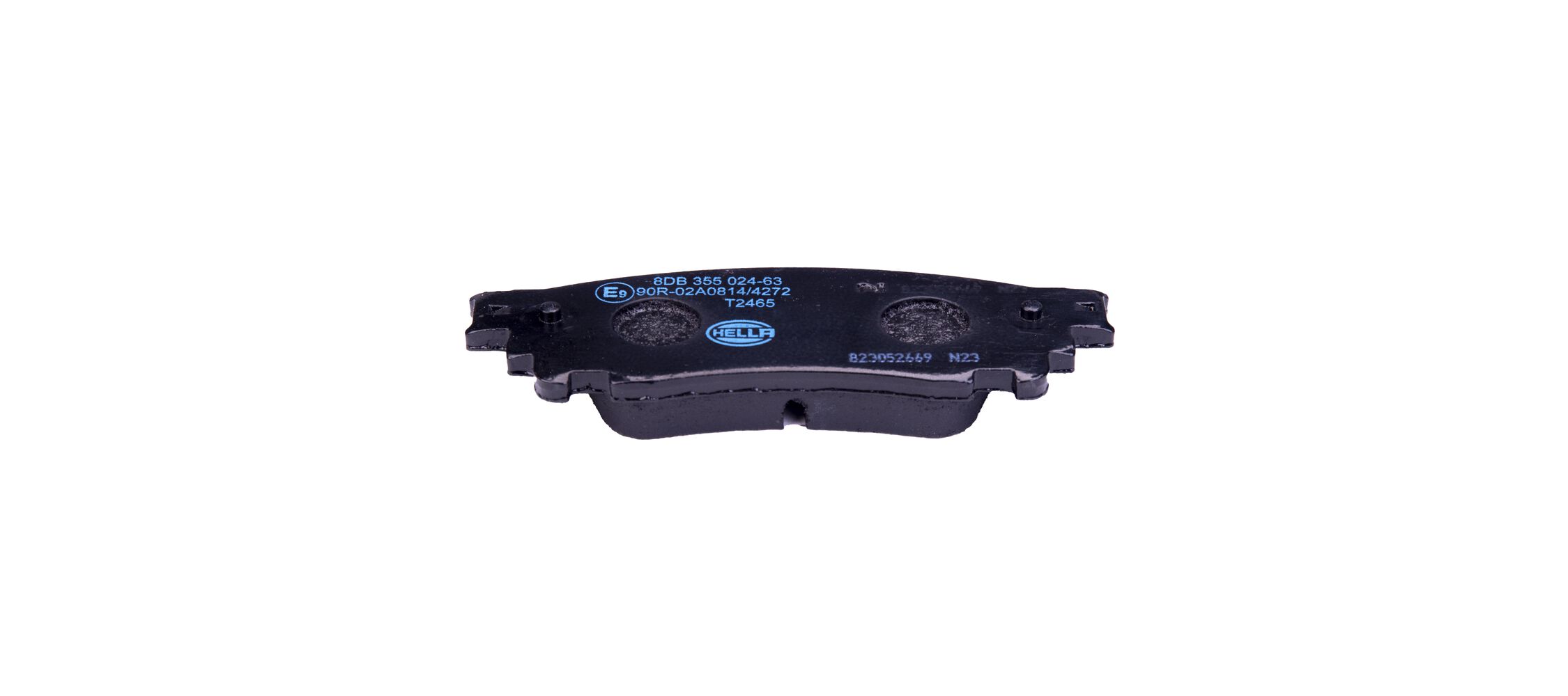 Brake Pad Set, disc brake - 8DB 355 024-631 HELLA