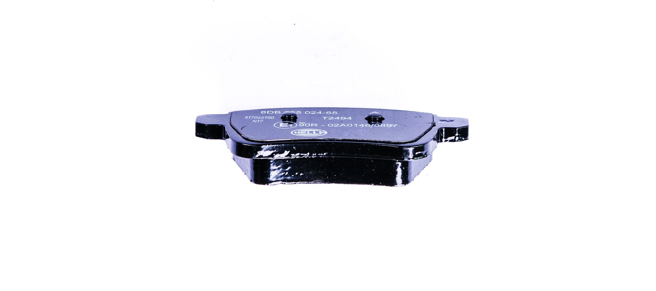 Brake Pad Set, disc brake - 8DB 355 024-651 HELLA