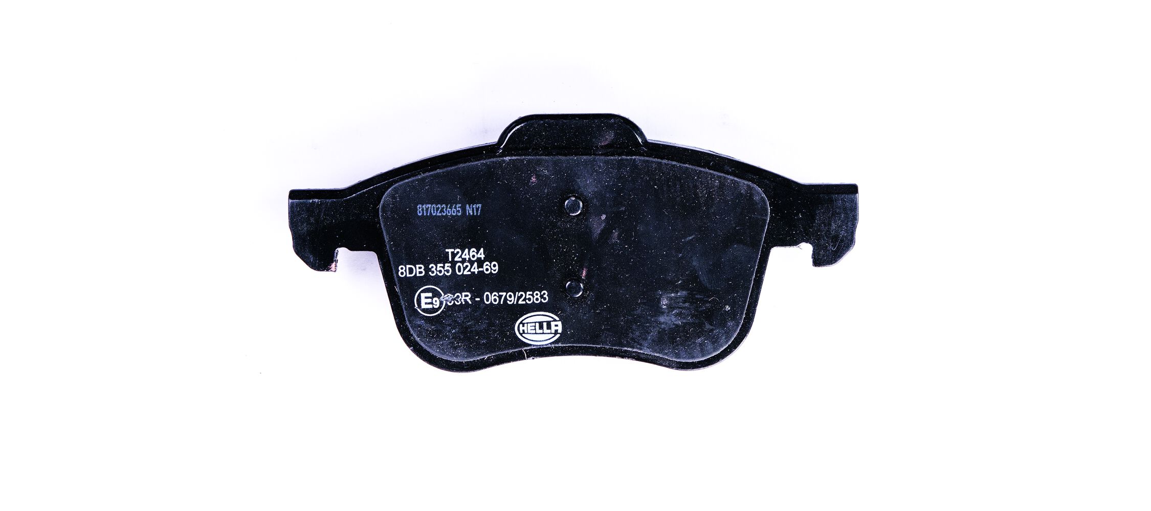 Brake Pad Set, disc brake - 8DB 355 024-691 HELLA