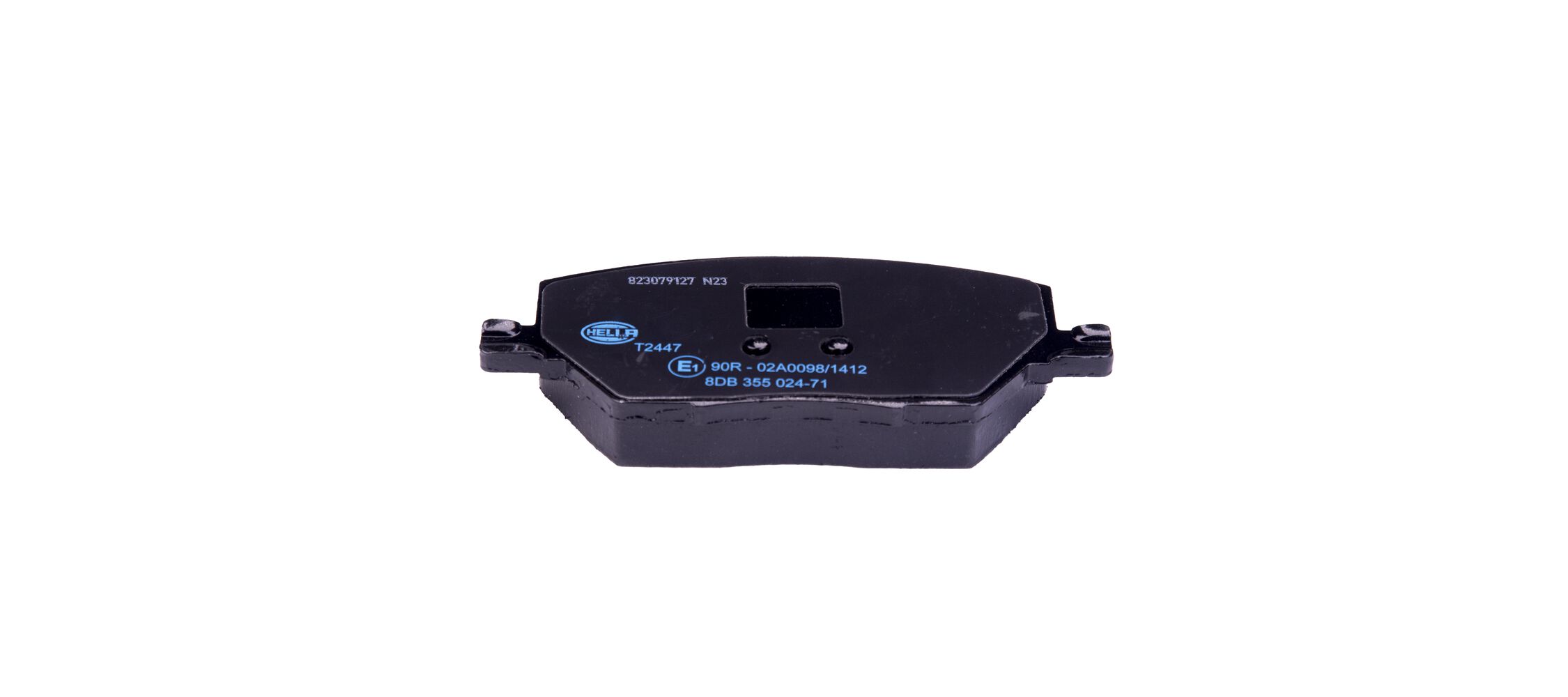 Brake Pad Set, disc brake - 8DB 355 024-711 HELLA