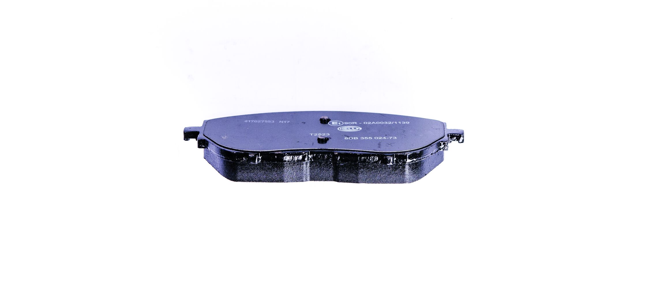 Brake Pad Set, disc brake - 8DB 355 024-731 HELLA