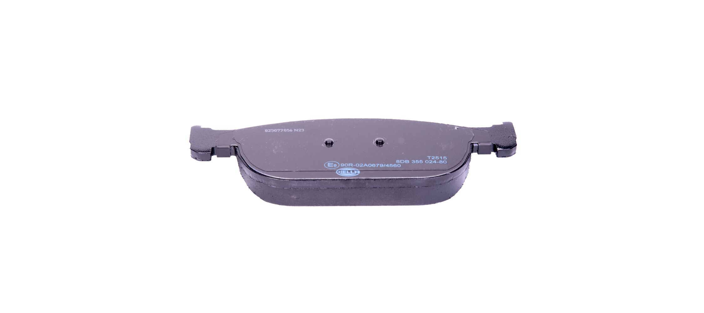 Brake Pad Set, disc brake - 8DB 355 024-801 HELLA
