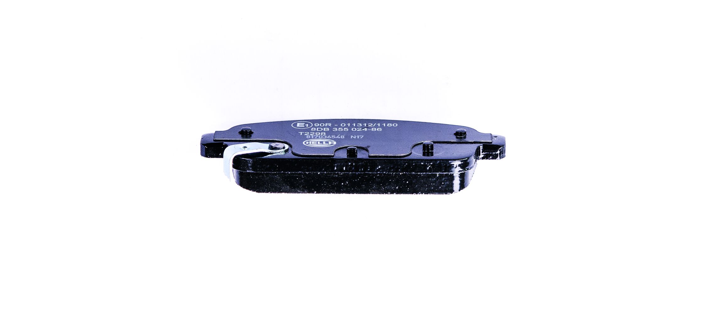Brake Pad Set, disc brake - 8DB 355 024-861 HELLA