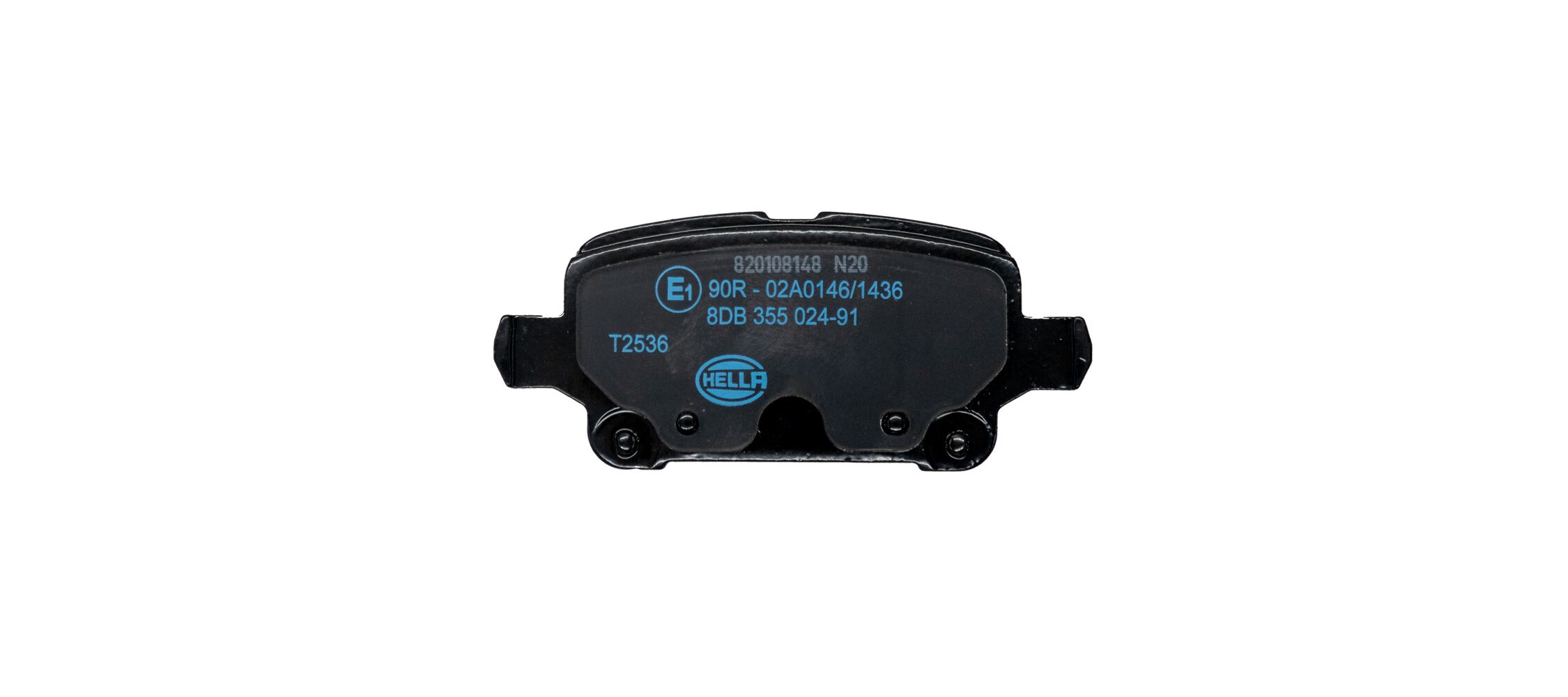 Kit pastiglie freno, Freno a disco - 8DB 355 024-911 HELLA
