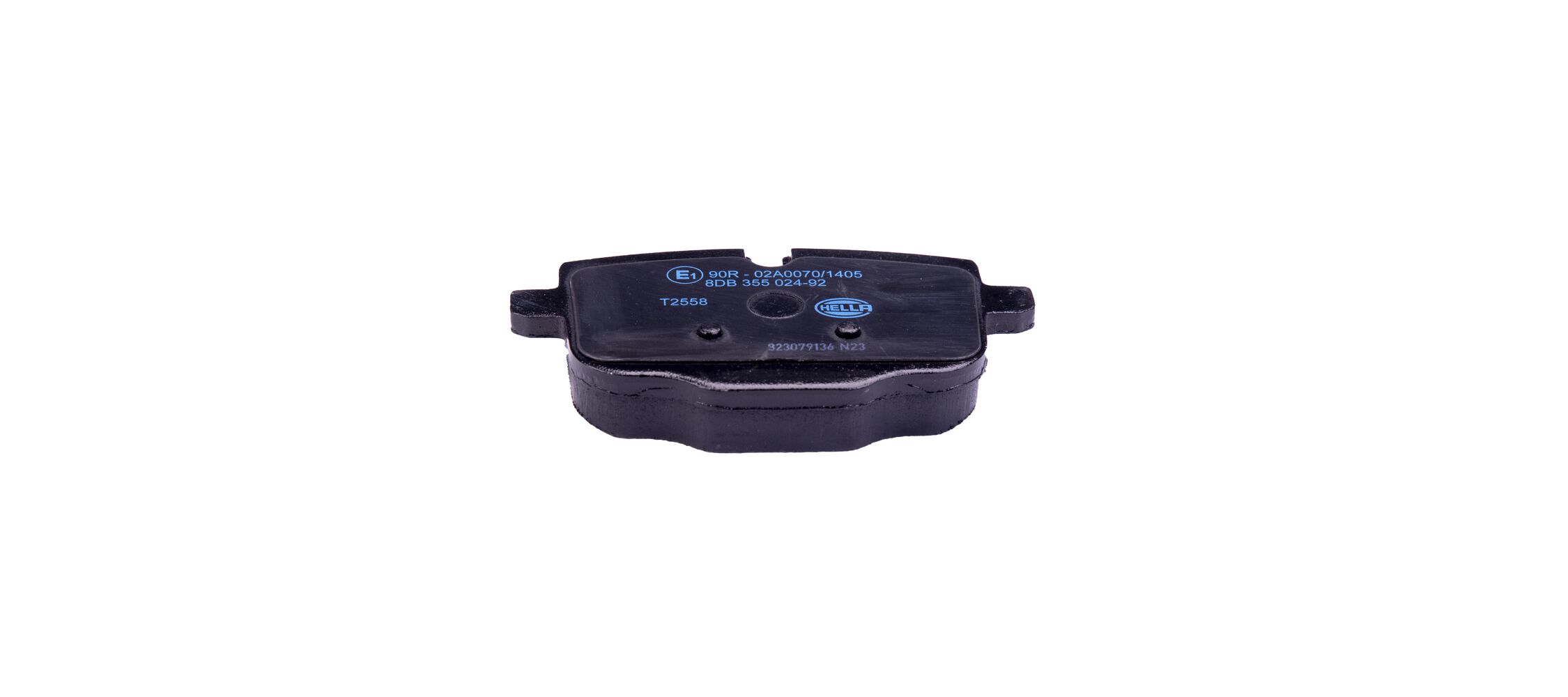 Brake Pad Set, disc brake - 8DB 355 024-921 HELLA